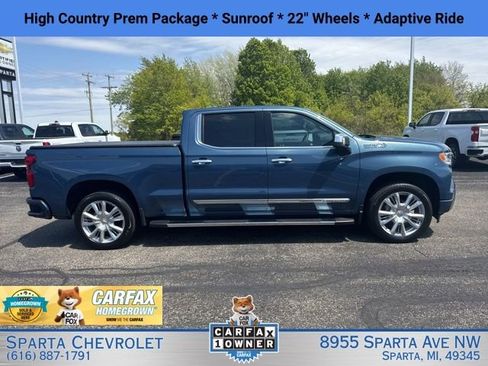 Certified 2024 Chevrolet Silverado 1500 High Country w/ High Country Premium Package AWD/4WD image 2