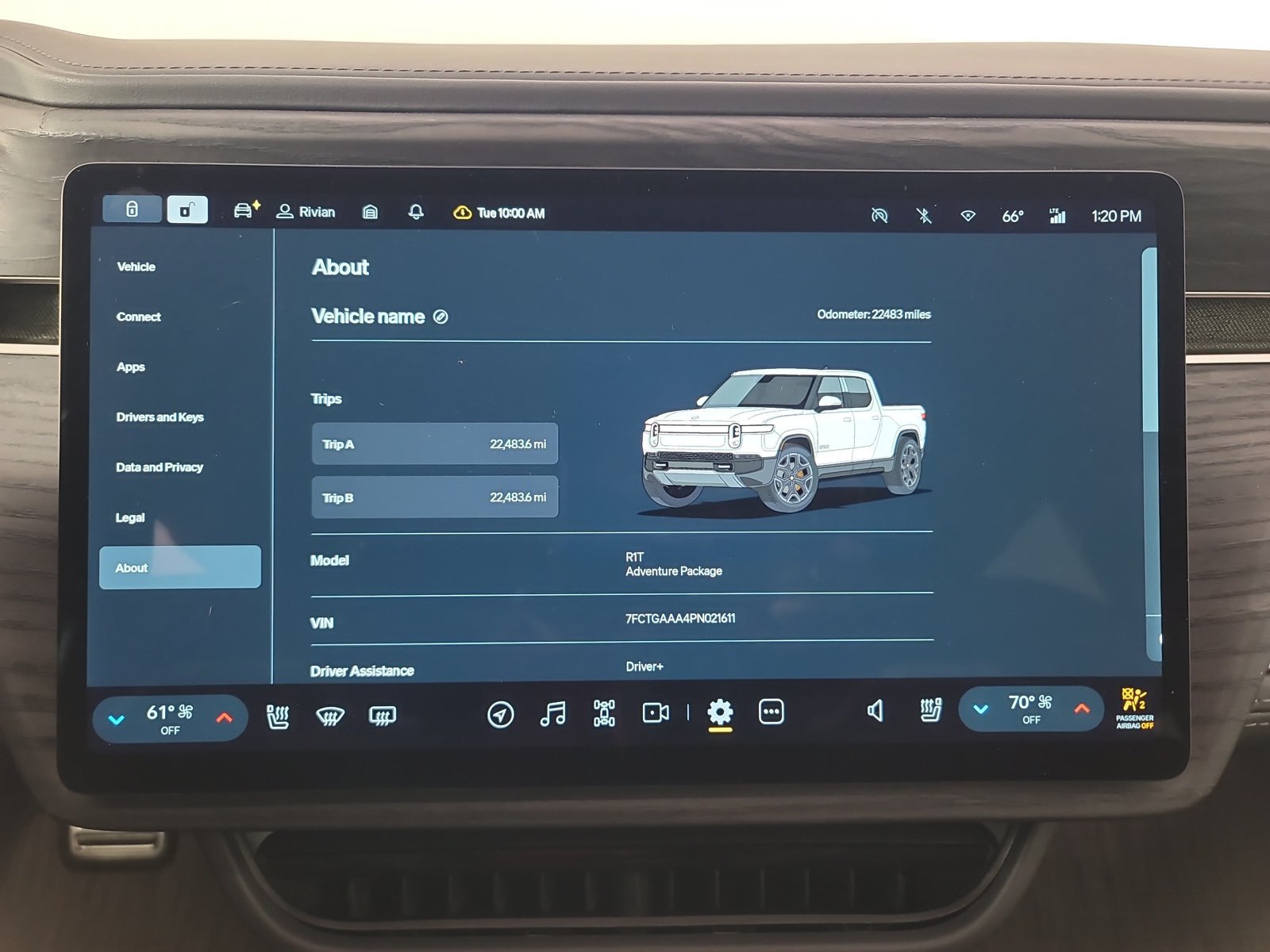 Used 2023 Rivian R1T Adventure Quad AWD/4WD image 27