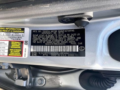 Used 2022 Lexus ES 300h w/ Accessory Package 2 FWD image 30