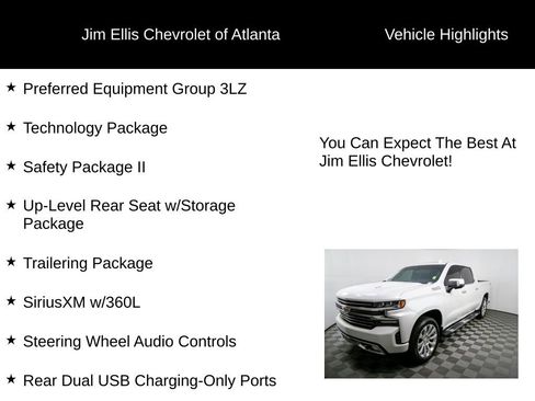 Used 2021 Chevrolet Silverado 1500 High Country w/ Technology Package image 5