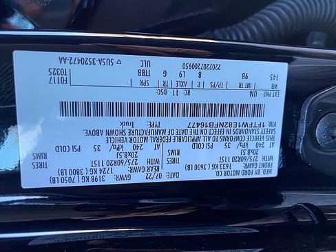 Certified 2022 Ford F150 Platinum w/ Equipment Group 701A High image 64