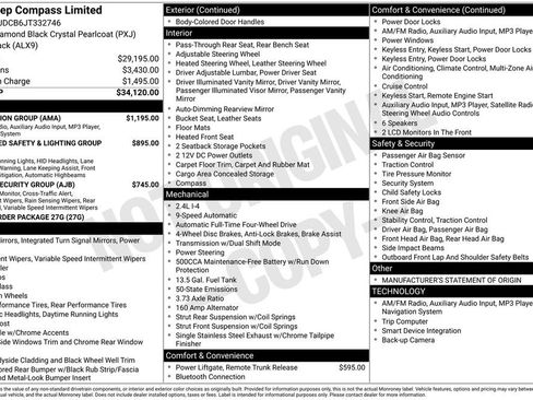 Used 2018 Jeep Compass Limited w/ Navigation Group image 9