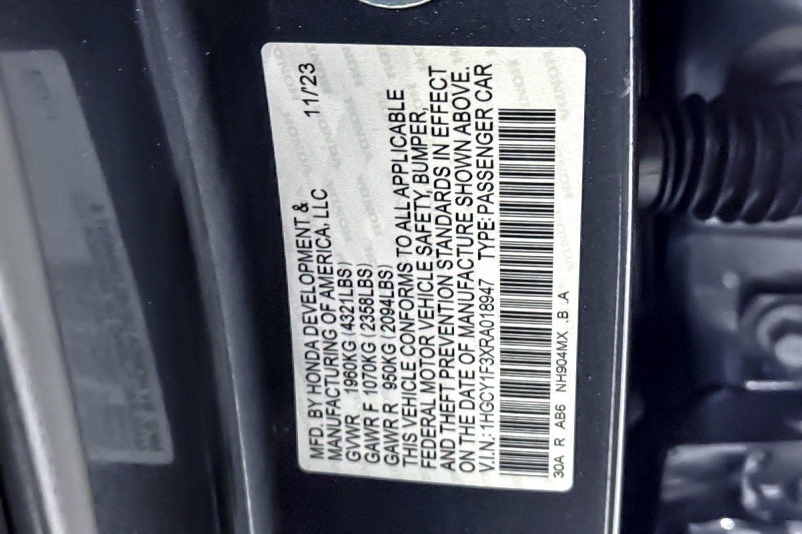 Used 2024 Honda Accord EX image 27