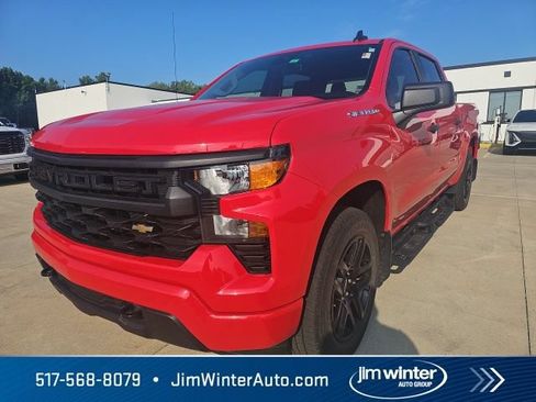 Certified 2023 Chevrolet Silverado 1500 Custom AWD/4WD image 3