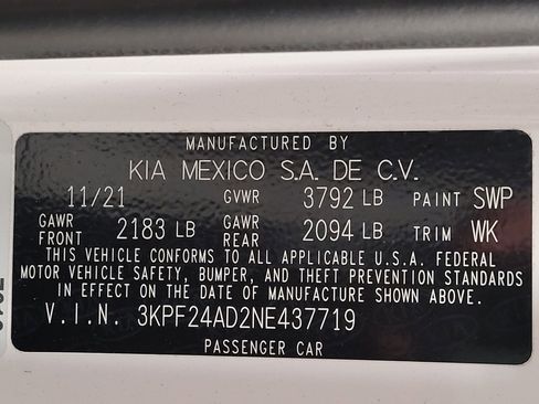 Used 2022 Kia Forte LXS FWD image 33