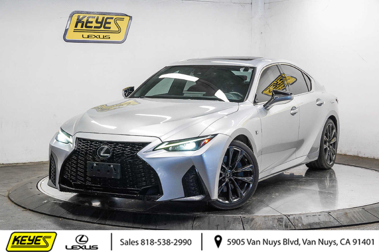 Used 2021 Lexus IS 350 F Sport w/ Navigation Package RWD image 1