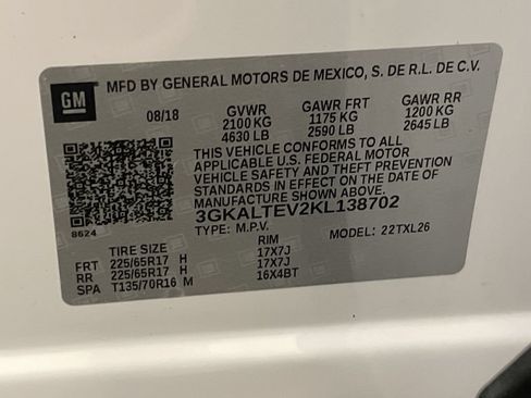 Used 2019 GMC Terrain SLE w/ LPO, Floor Liner Package AWD/4WD image 26