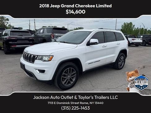 Used 2018 Jeep Grand Cherokee Limited AWD/4WD image 1