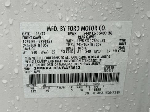 Used 2022 Ford Edge SEL image 19