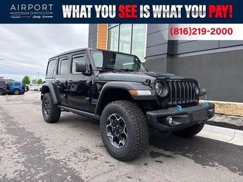 Used 2023 Jeep Wrangler Unlimited Rubicon 4xe w/ Steel Bumper Group AWD/4WD image 1