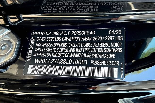 Used 2025 Porsche Panamera RWD image 19