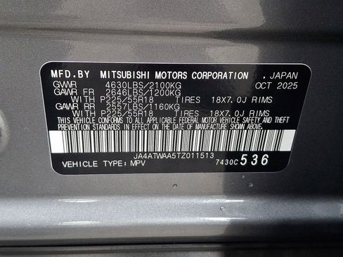 New 2026 Mitsubishi Eclipse Cross Black Edition image 12