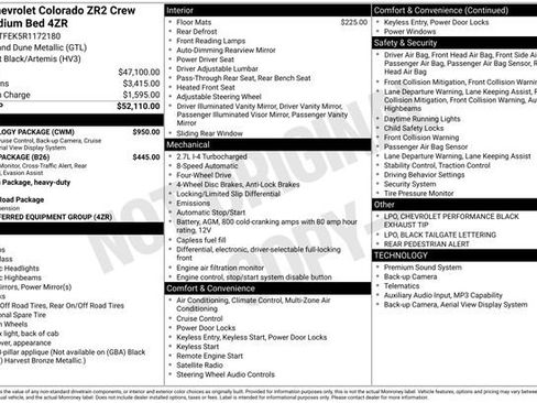 Used 2024 Chevrolet Colorado ZR2 w/ Technology Package image 5