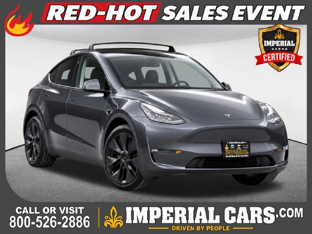 Used 2025 Tesla Model Y Long Range AWD/4WD image 1
