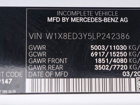 Used 2020 Mercedes-Benz Sprinter 3500 image 56