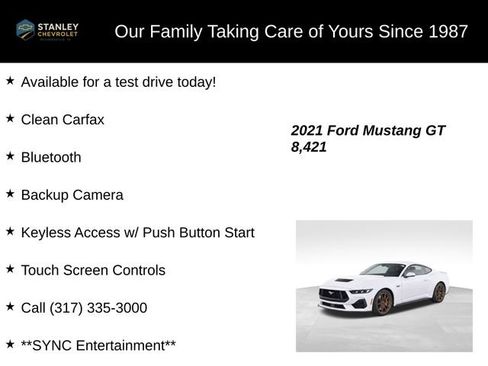 Used 2021 Ford Mustang GT w/ Equipment Group 301A RWD image 9