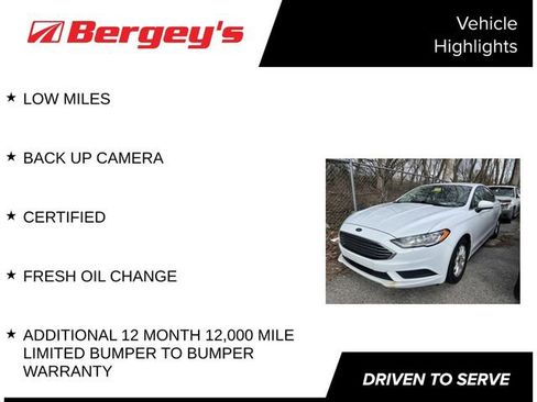 Used 2017 Ford Fusion S image 4