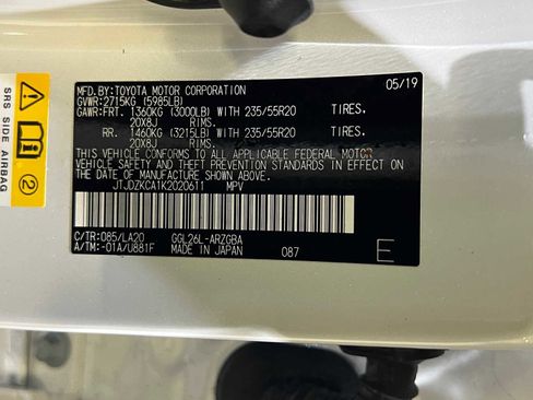 Used 2019 Lexus RX 350L Luxury image 29