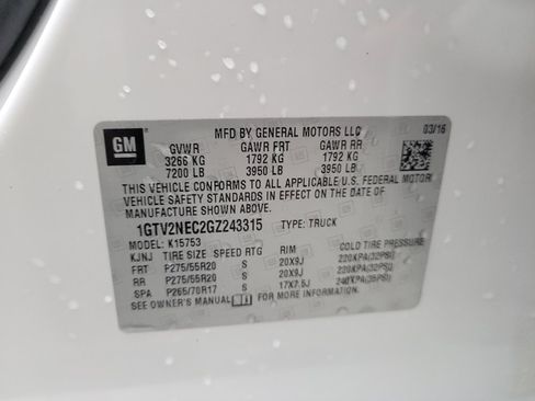 Used 2016 GMC Sierra 1500 SLT w/ SLT Premium Package AWD/4WD image 33