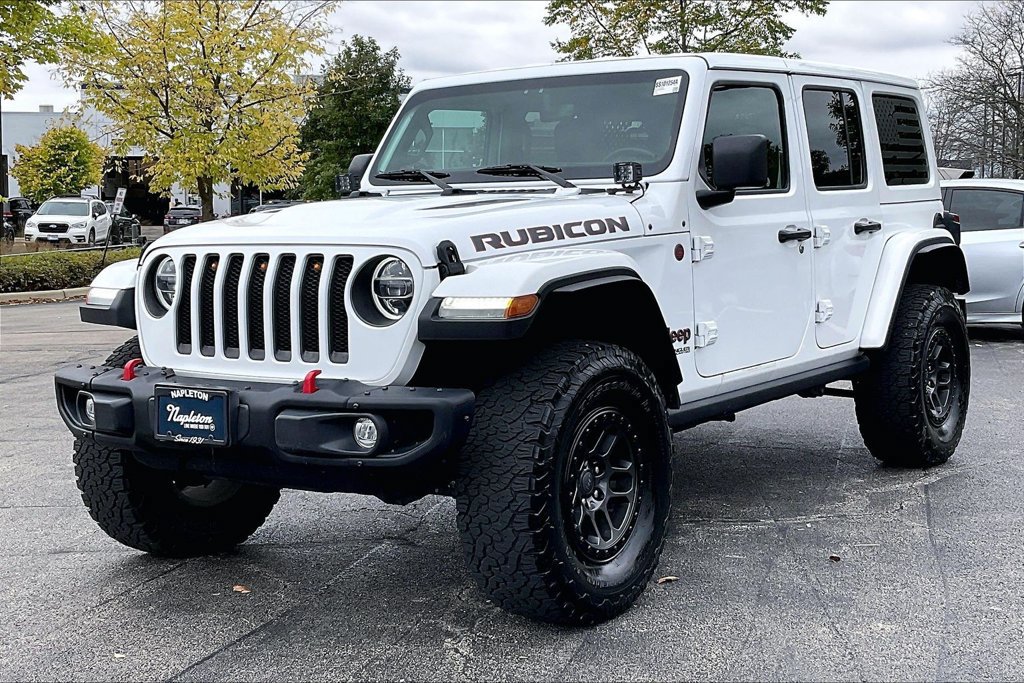 Used 2021 Jeep Wrangler Unlimited Rubicon w/ Xtreme Recon 35" Tire Package AWD/4WD image 14