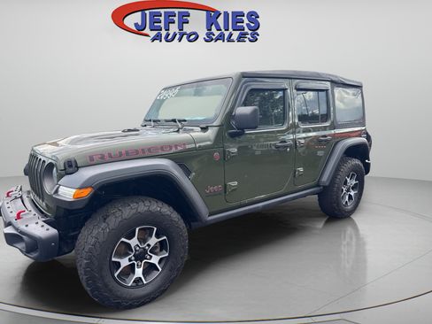 Used 2021 Jeep Wrangler Unlimited Rubicon w/ Steel Bumper Group AWD/4WD image 1
