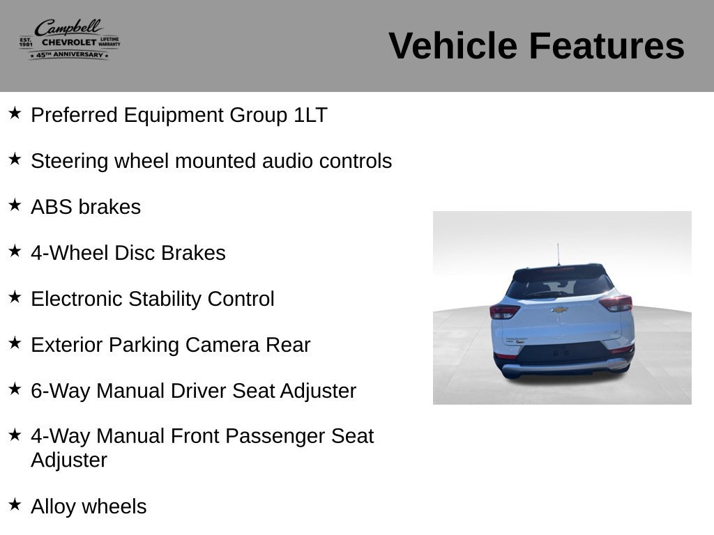 Used 2025 Chevrolet TrailBlazer LT AWD/4WD image 5