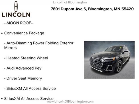 Used 2022 Audi SQ5 Premium w/ Convenience Package AWD/4WD image 5