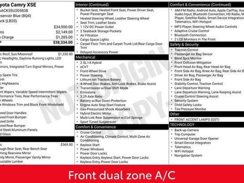 Used 2025 Toyota Camry XSE image 5