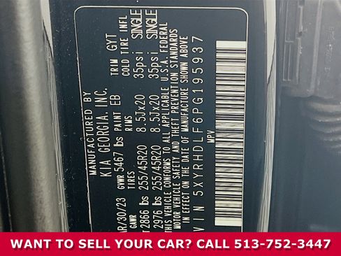 Used 2023 Kia Sorento X-Line EX image 37