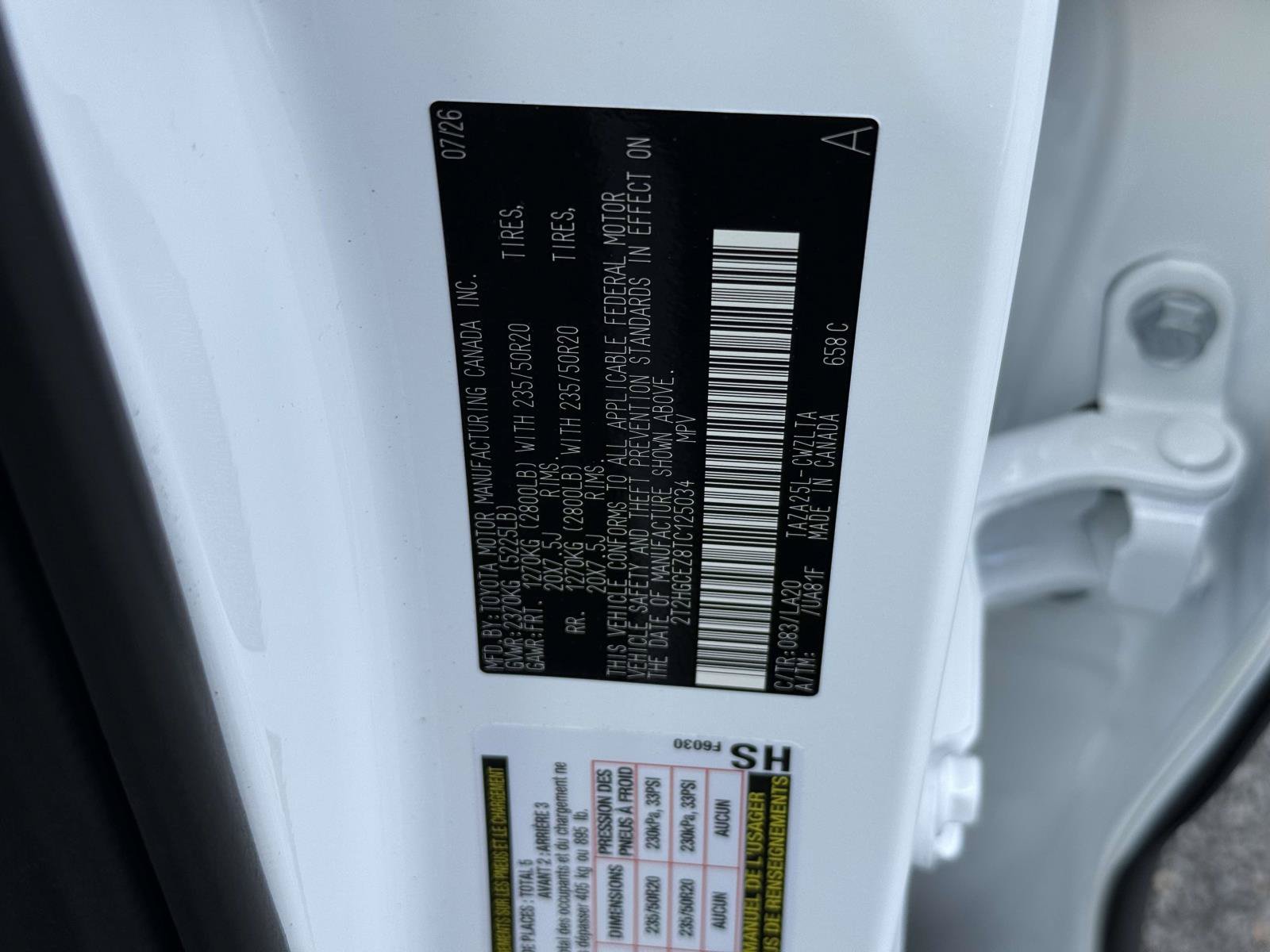New 2026 Lexus NX 350 AWD w/ Cold Area Package image 20
