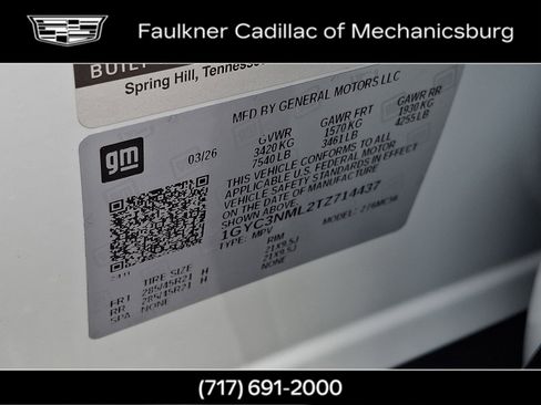 New 2026 Cadillac Vistiq Sport w/ LPO, Floor Liner Package AWD/4WD image 20