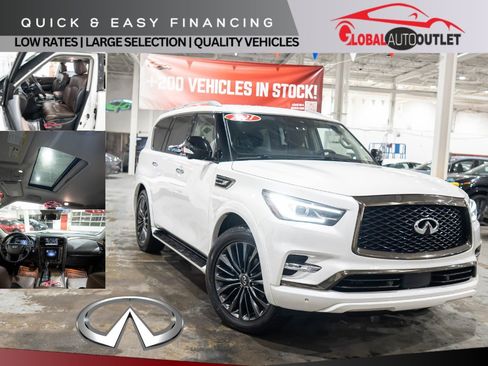Used 2021 INFINITI QX80 Premium Select w/ All-Season Package image 1
