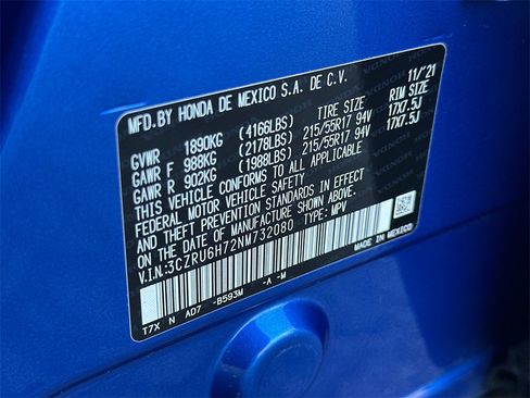 Used 2022 Honda HR-V EX-L image 34