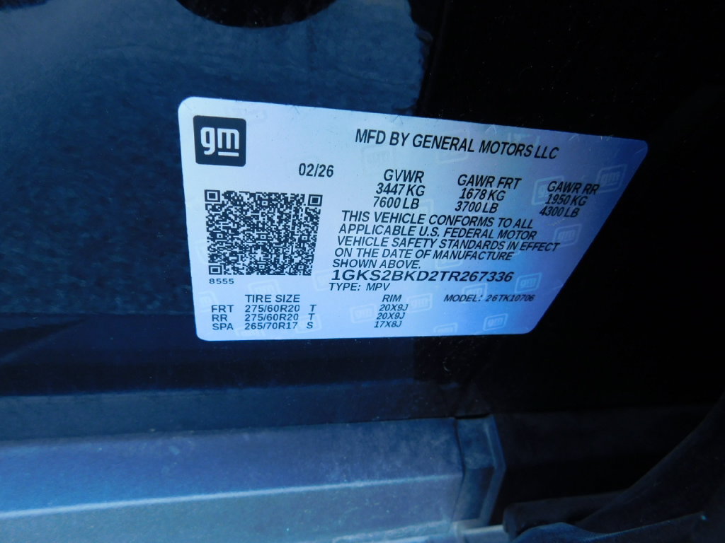 Used 2026 GMC Yukon Elevation AWD/4WD image 11