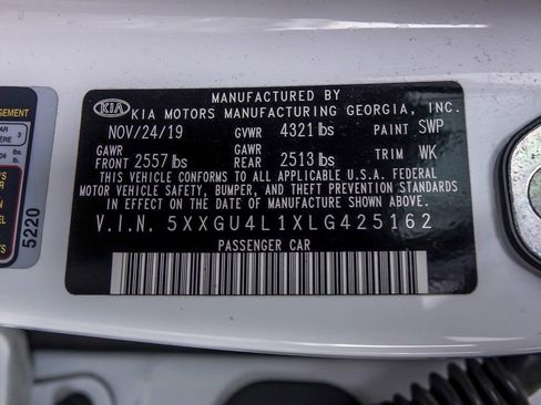 Used 2020 Kia Optima Premium image 31