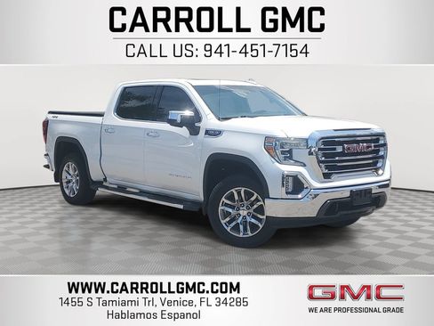Used 2019 GMC Sierra 1500 SLT w/ SLT Premium Package AWD/4WD image 1