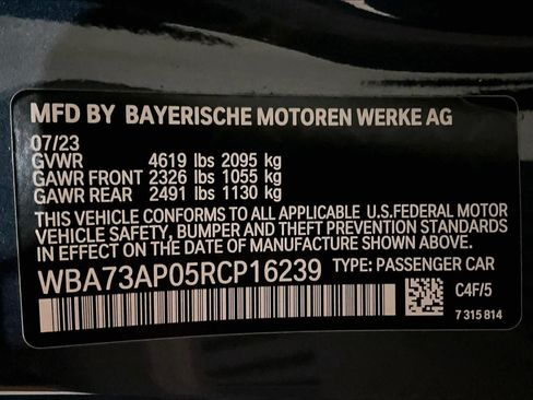 Used 2024 BMW 430i xDrive Coupe w/ M Sport Package AWD/4WD image 33