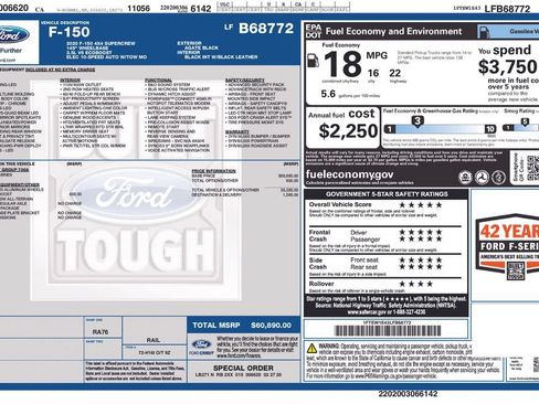 Used 2020 Ford F150 Platinum AWD/4WD image 12