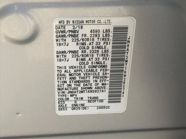 Used 2019 Nissan Rogue SV w/ Premium Package FWD image 23