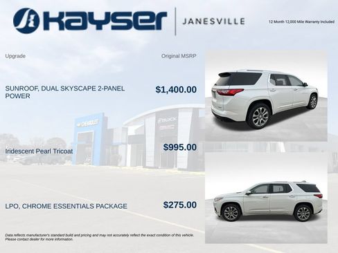 Certified 2021 Chevrolet Traverse Premier AWD/4WD image 2