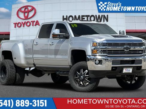 Used 2019 Chevrolet Silverado 3500 LTZ w/ Duramax Plus Package AWD/4WD image 1