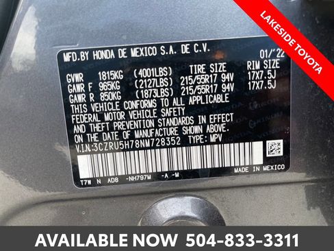 Used 2022 Honda HR-V EX-L image 35