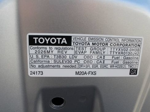 Certified 2026 Toyota Prius XLE FWD image 59