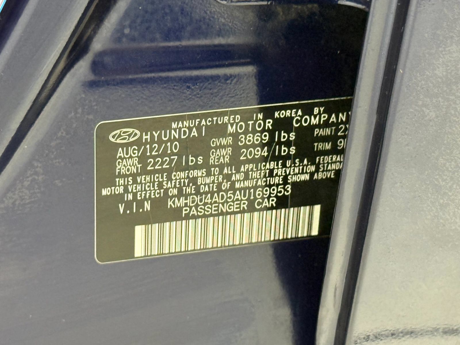 Used 2010 Hyundai Elantra GLS FWD image 36
