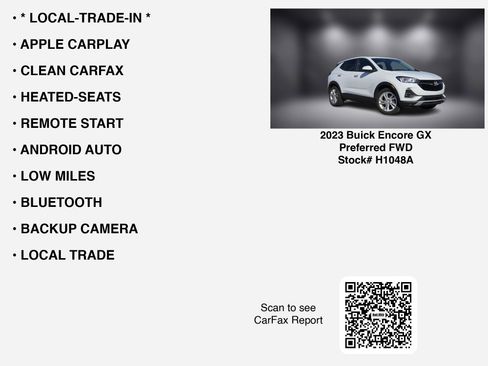 Used 2023 Buick Encore GX Preferred w/ Cold Weather Comfort Package image 7
