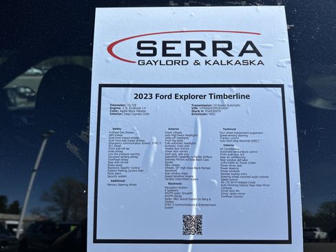Certified 2023 Ford Explorer Timberline w/ Timberline Technology Package AWD/4WD image 42