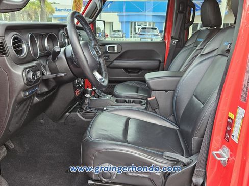 Used 2023 Jeep Wrangler Unlimited Rubicon 4xe w/ Cold Weather Group image 10