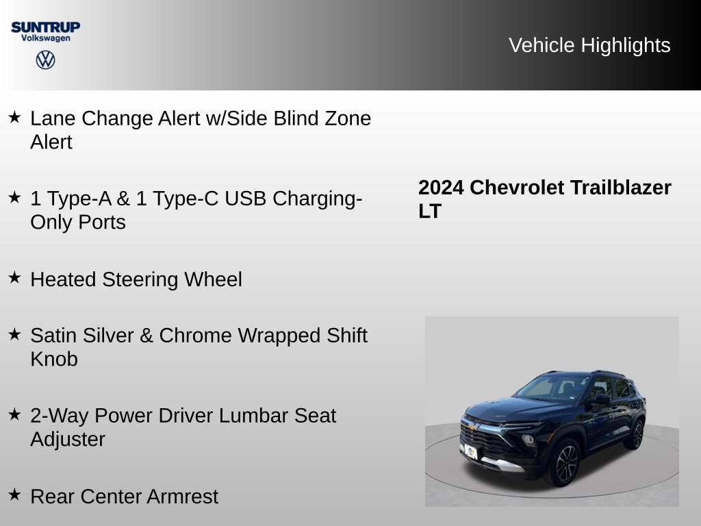 Used 2024 Chevrolet TrailBlazer LT w/ Convenience Package AWD/4WD image 31