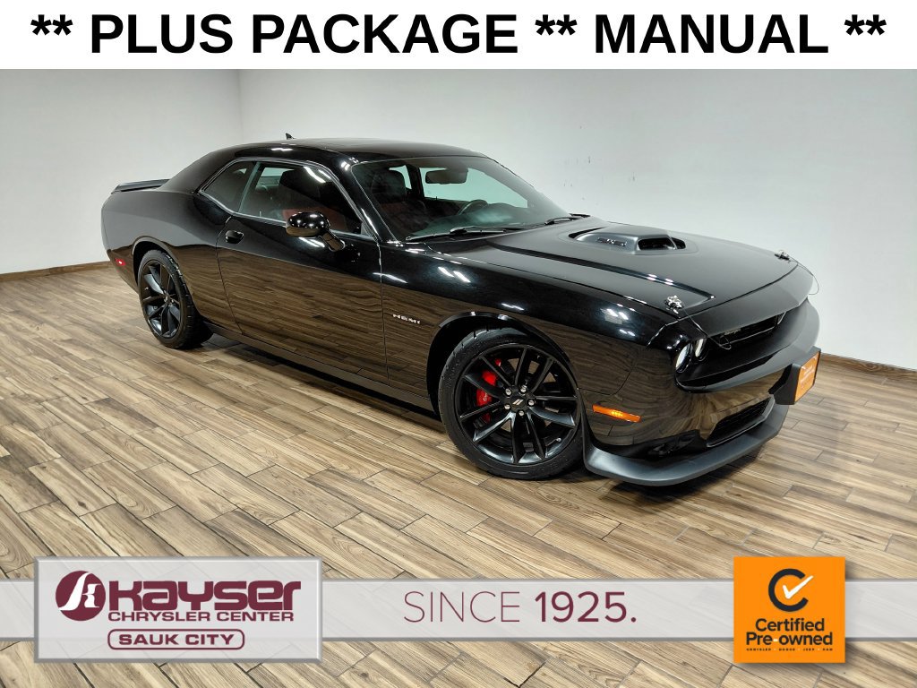 Certified 2022 Dodge Challenger R/T w/ Plus Package RWD image 1