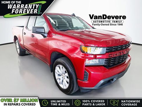 Used 2022 Chevrolet Silverado 1500 Custom AWD/4WD image 1